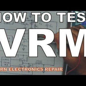 How To Find Short Circuit VRM MosFET With An ESR Meter